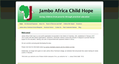Desktop Screenshot of jamboafricachildhope.org